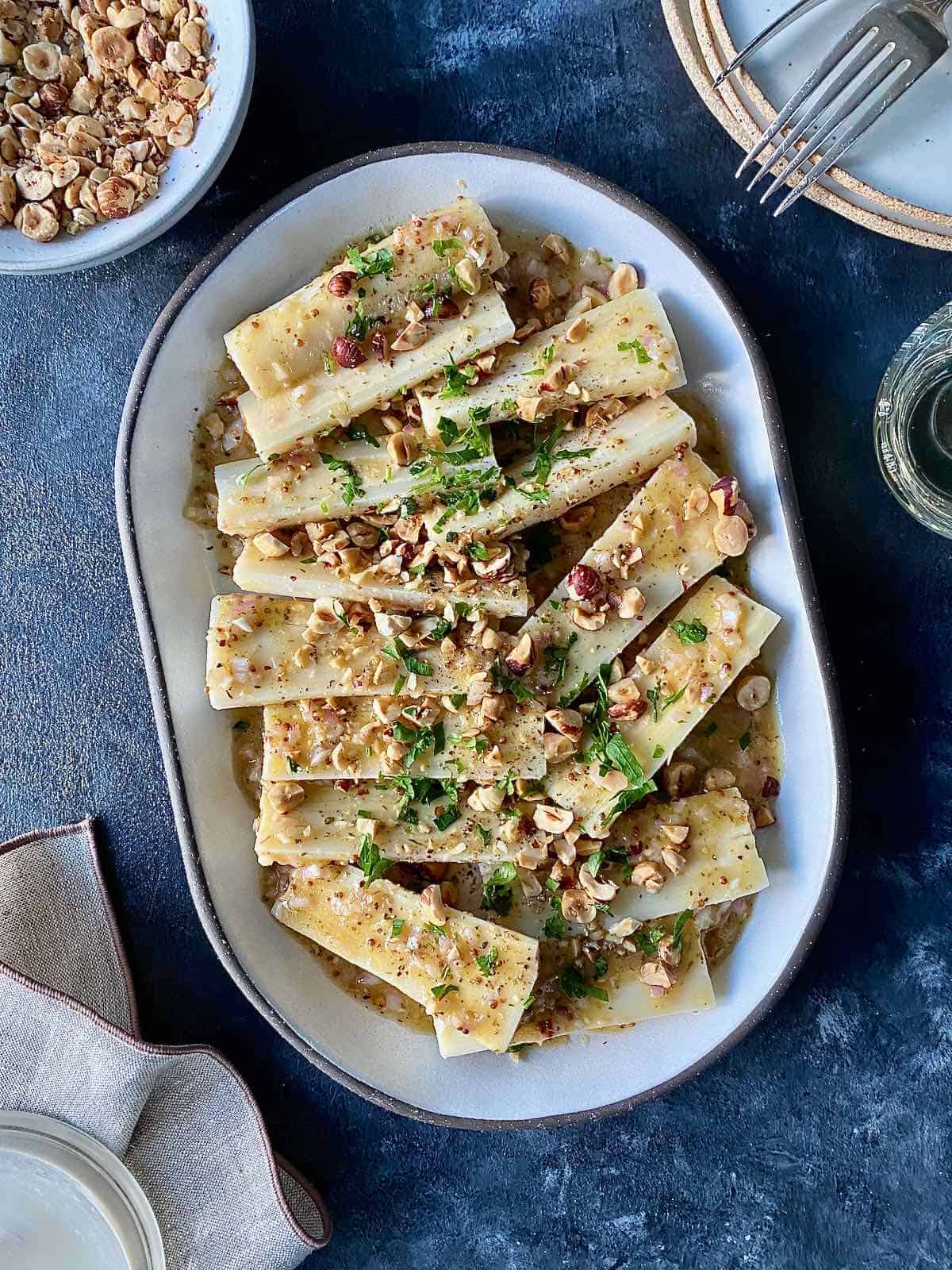 Hearts of Palm in Vinaigrette Justin Chapple