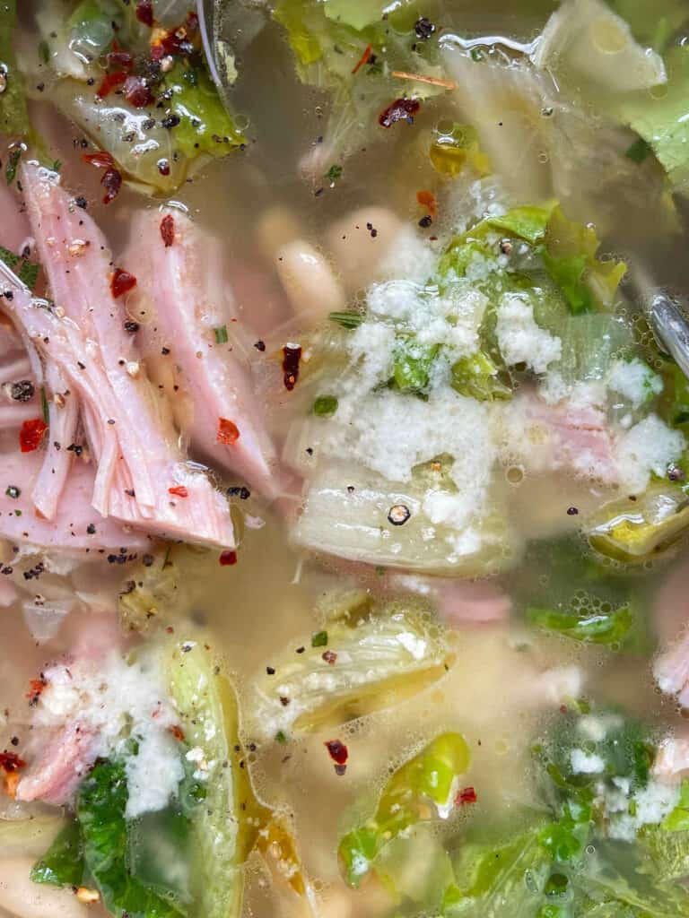 Ham, White Bean & Escarole Soup Justin Chapple